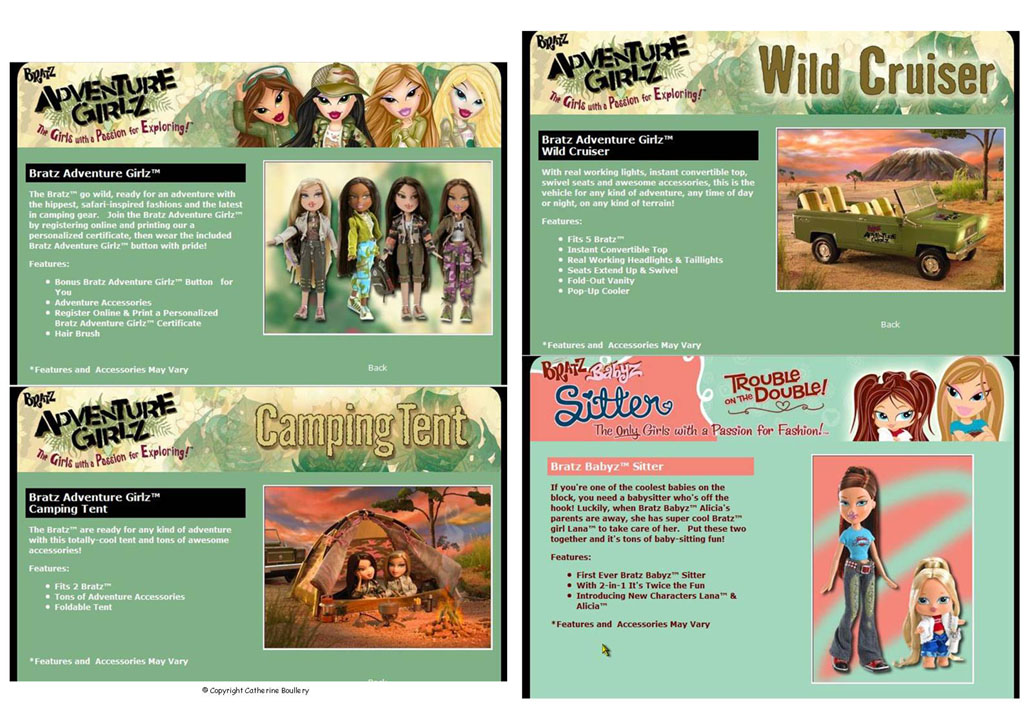 Bratz Catalogues